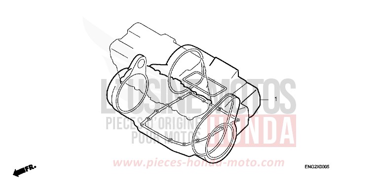 GASKET KIT B for CB1000F "Big One" CANDY REVIVE RED (R210) from 1995